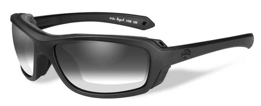 Gafas de sol Rage LA Light para hombre, lente gris/marco negro HDRGE05